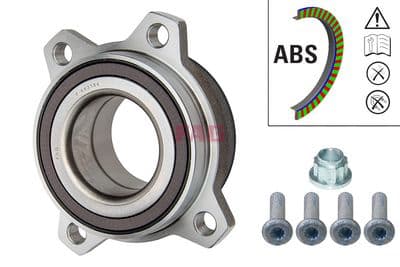 Juego de balero de rueda Schaeffler FAG 713 6123 00
