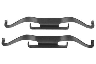 Juego de accesorios, balatas de frenos TRW PFK535