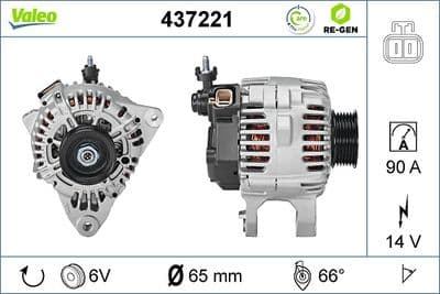 Alternador VALEO 437221