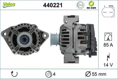 Alternador VALEO 440221