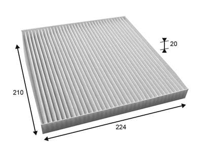 Filtro, aire del interior VALEO 715706