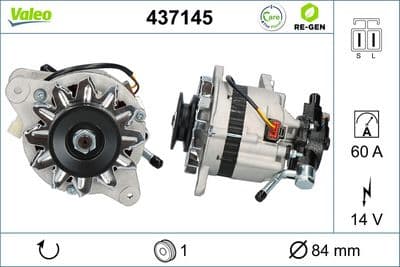 Alternador VALEO 437145