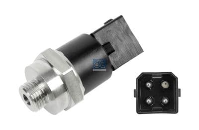 Sensor, presión de aceite DT Spare Parts 2.10176