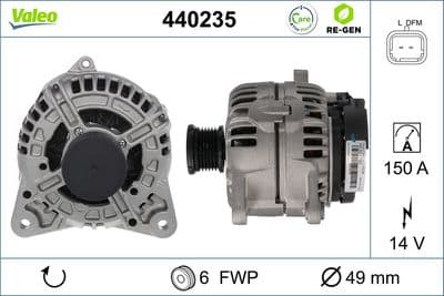 Alternador VALEO 440235