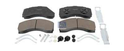 Juego de balatas de freno DT Spare Parts 4.90936