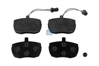 Juego de balatas de freno DT Spare Parts 7.92627