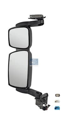 Espejo retrovisor exterior, cabina DT Spare Parts 7.73108