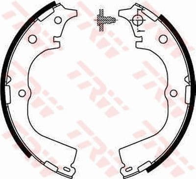Juego de zapatas de frenos TRW GS8593