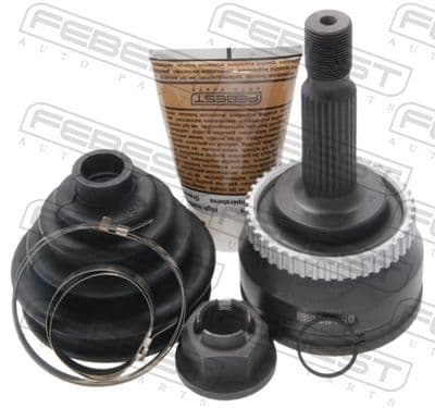 Juego de articulación, eje de transmisión FEBEST 2710-V40A43