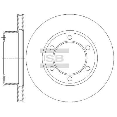 Disco de freno Hi-Q SD4641