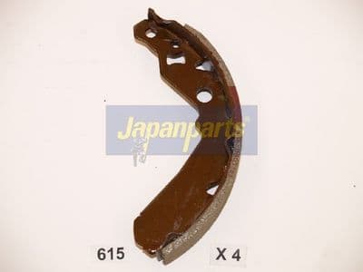 Juego de zapatas de frenos JAPANPARTS GF-615AF
