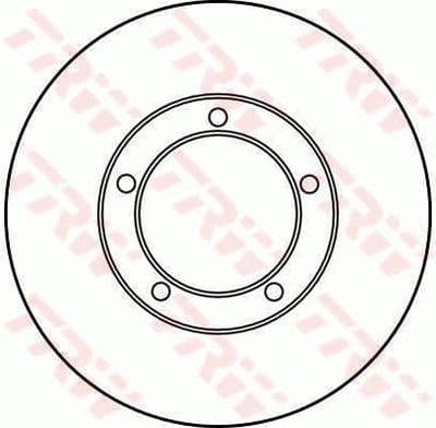 Disco de freno TRW DF2747