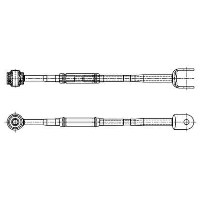 Brazo oscilante, suspensión de ruedas CTR CQ1154R