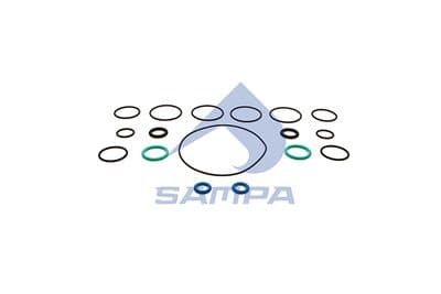 Juego de juntas, radiador de aceite SAMPA 030.925
