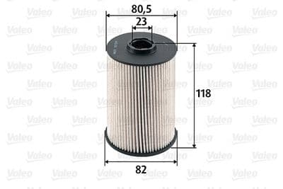 Filtro combustible VALEO 587924