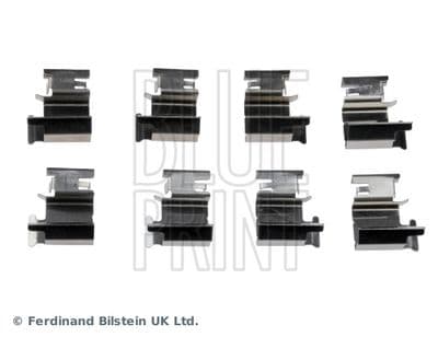Juego de accesorios, balatas de frenos BLUE PRINT ADT348601