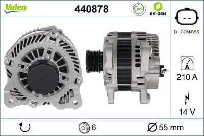 Alternador VALEO 440878