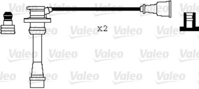 Juego de cables de encendido VALEO 346020