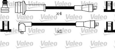 Juego de cables de encendido VALEO 346398