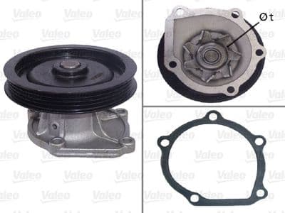 Bomba de agua, refrigeración del motor VALEO 506610