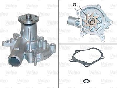 Bomba de agua, refrigeración del motor VALEO 506405
