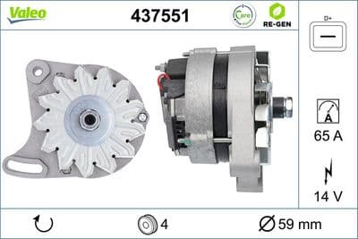 Alternador VALEO 437551