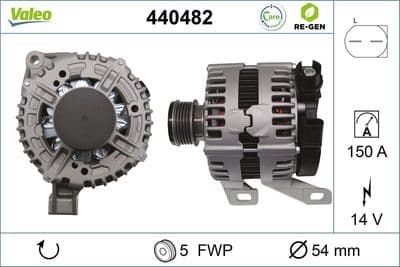 Alternador VALEO 440482