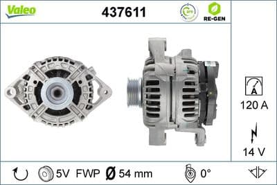 Alternador VALEO 437611
