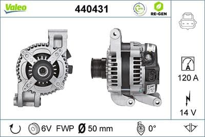 Alternador VALEO 440431