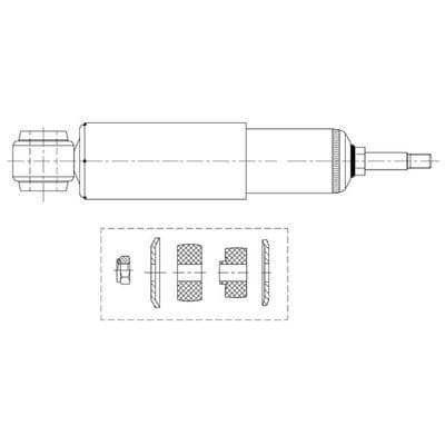 Amortiguador CTR GY2731G