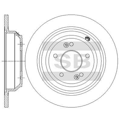 Disco de freno Hi-Q SD1174