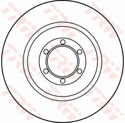 Disco de freno TRW DF1715
