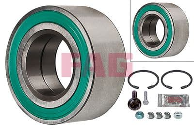 Juego de balero de rueda Schaeffler FAG 713 6100 50