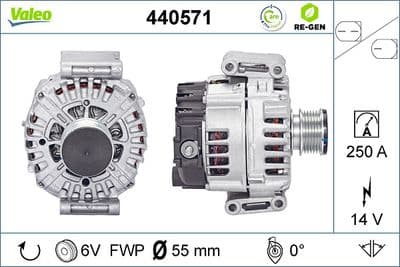 Alternador VALEO 440571