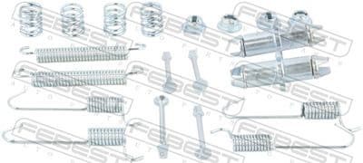 Juego de accesorios, zapatas de freno de estacionamiento FEBEST 1204-IX354WDR-KIT