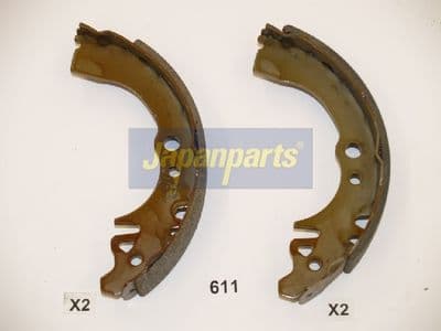 Juego de zapatas de frenos JAPANPARTS GF-611AF
