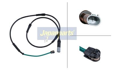 Contacto de aviso, desgaste de balatas de frenos JAPANPARTS BPW-108