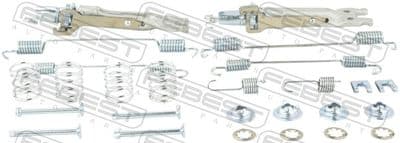 Juego de accesorios, zapatas de freno de estacionamiento FEBEST 0204-G15RAR-KIT