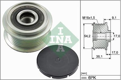 Rueda libre del alternador Schaeffler INA 535 0100 10
