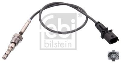 Sensor, de temperatura de gas de escape FEBI BILSTEIN 100809