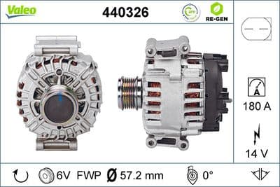 Alternador VALEO 440326