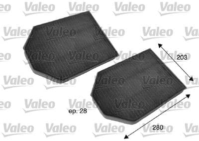 Filtro, aire del interior VALEO 698791