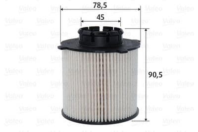 Filtro combustible VALEO 587932