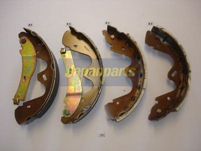 Juego de zapatas de frenos JAPANPARTS GF-109AF
