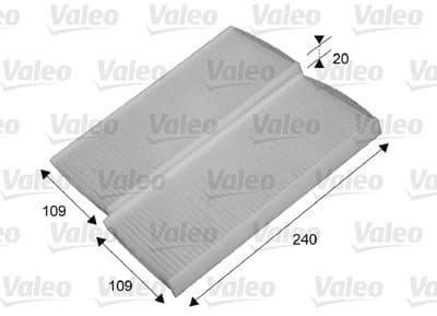 Filtro, aire del interior VALEO 715649