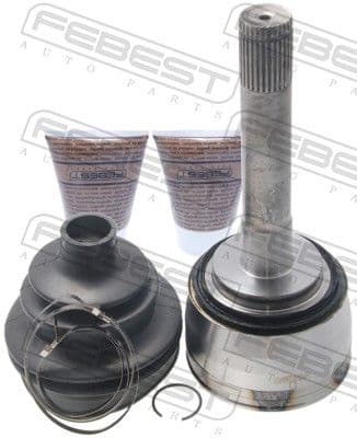 Juego de articulación, eje de transmisión FEBEST 0110-074