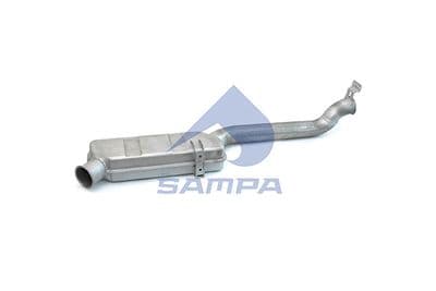 Tubo de escape SAMPA 041.375