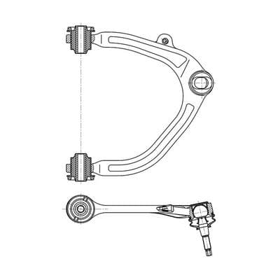 Brazo oscilante, suspensión de ruedas CTR CQ1139R