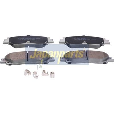Juego de balatas de freno JAPANPARTS PP-2009AF