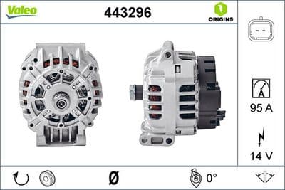 Alternador VALEO 443296